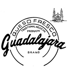 GUADALAJARA QUESO FRESCO TRADITIONAL MEXICAN PRODUCTS BRAND logo