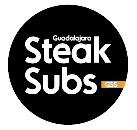 GUADALAJARA STEAK SUBS GSS logo