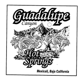 GUADALUPE CANYON HOT SPRINGS logo