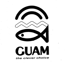 GUAM THE CLEVER CHOICE logo
