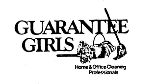 GUARANTEE GIRLS HOME & OFFICE CLEANING PROFESSIONALS logo