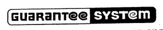 GUARANTEE SYSTEM logo