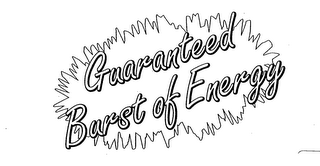 GUARANTEED BURST OF ENERGY logo