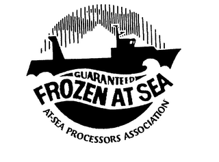 GUARANTEED FROZEN AT SEA AT-SEA PROCESSO logo