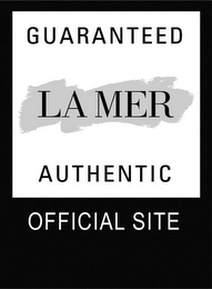 GUARANTEED LA MER AUTHENTIC OFFICIAL SITE logo