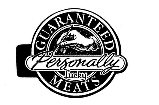 GUARANTEED PERSONALLY LUCKY MEATS logo