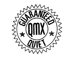 GUARANTEED QUIET QMX logo