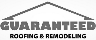 GUARANTEED ROOFING & REMODELING logo