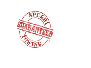 GUARANTEED SPEEDY TOWING logo