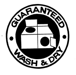 GUARANTEED WASH & DRY logo