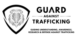 GUARD AGAINST TRAFFICKING GUIDING UNDERSTANDING, AWARENESS, RESEARCH & DEFENSE AGAINST TRAFFICKING AGAINST logo