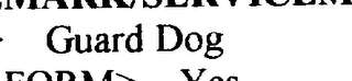 GUARD DOG logo