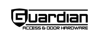 GUARDIAN ACCESS & DOOR HARDWARE logo