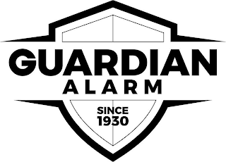 GUARDIAN ALARM SINCE 1930 logo