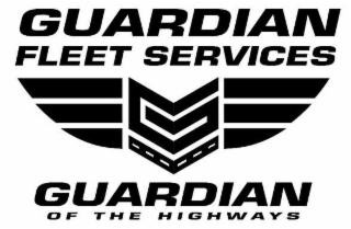 GUARDIAN FLEET SERVICES G GUARDIAN OF THE HIGHWAYS logo