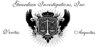 GUARDIAN INVESTIGATIONS, INC. VERITAS AEQUITAS logo