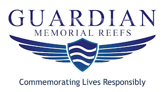 GUARDIAN MEMORIAL REEFS COMMEMORATING LIVES RESPONSIBLY logo