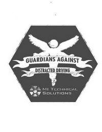 GUARDIANS AGAINST DISTRACTED DRIVING MITECHNICAL SOLUTIONS logo