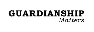 GUARDIANSHIP MATTERS logo