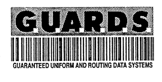 GUARDS GUARANTEED UNIFORM AND ROUTING DATA SYSTEMS logo
