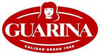 GUARINA CALIDAD DESDE 1968 logo