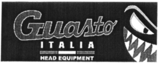 GUASTO ITALIA HEAD EQUIPMENT logo