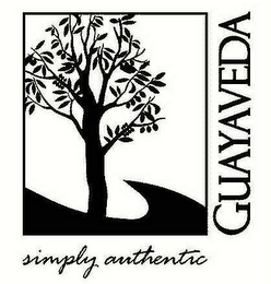 GUAYAVEDA SIMPLY AUTHENTIC logo