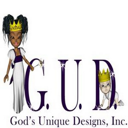 G.U.D. GOD'S UNIQUE DESIGNS, INC. logo