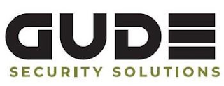 GUDE SECURITY SOLUTIONS logo