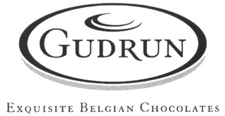 GUDRUN EXQUISITE BELGIAN CHOCOLATES logo