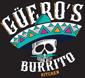 GUERO'S BURRITO KITCHEN logo