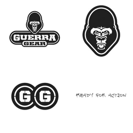 GUERRA GEAR GG READY FOR ACTION logo