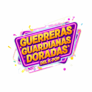 GUERRERAS GUARDIANAS DORADAS DEL K-POP logo