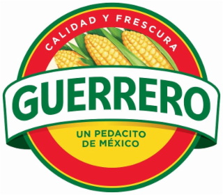 GUERRERO CALIDAD Y FRESCURA UN PEDACITODE MÉXICO logo
