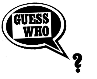 GUESS WHO logo