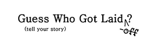 GUESS WHO GOT LAID -OFF? (TELL YOUR STORY) logo