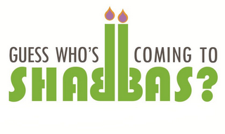 GUESS WHO'S COMING TO SHABBAS? logo