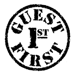 GUEST 1ST FIRST logo