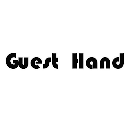 GUEST HAND logo