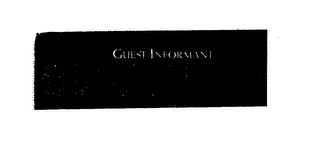 GUEST INFORMANT QUICKGUIDE logo
