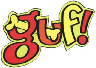 GUF! logo