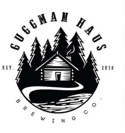 GUGGMAN HAUS BREWING CO. EST. 2016 logo
