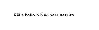 GUIA PARA NINOS SALUDABLES logo
