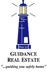 GUIDANCE REAL ESTATE "...GUIDING YOU SAFELY HOME" PROV. 1:5 logo