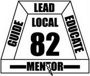 GUIDE LEAD EDUCATE LOCAL 82 MENTOR logo