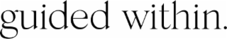 GUIDED WITHIN. logo