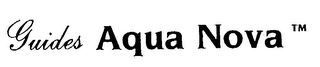 GUIDES AQUA NOVA logo