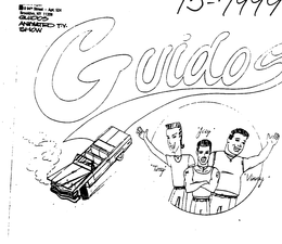 GUIDOS ANIMATED T.V. SHOW GUIDOS "TONY" "JOEY" "VINNY" logo