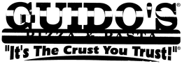 GUIDO'S PIZZA & PASTA "ITS THE CRUST YOU TRUST !" logo