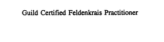 GUILD CERTIFIED FELDENKRAIS PRACTITIONER logo